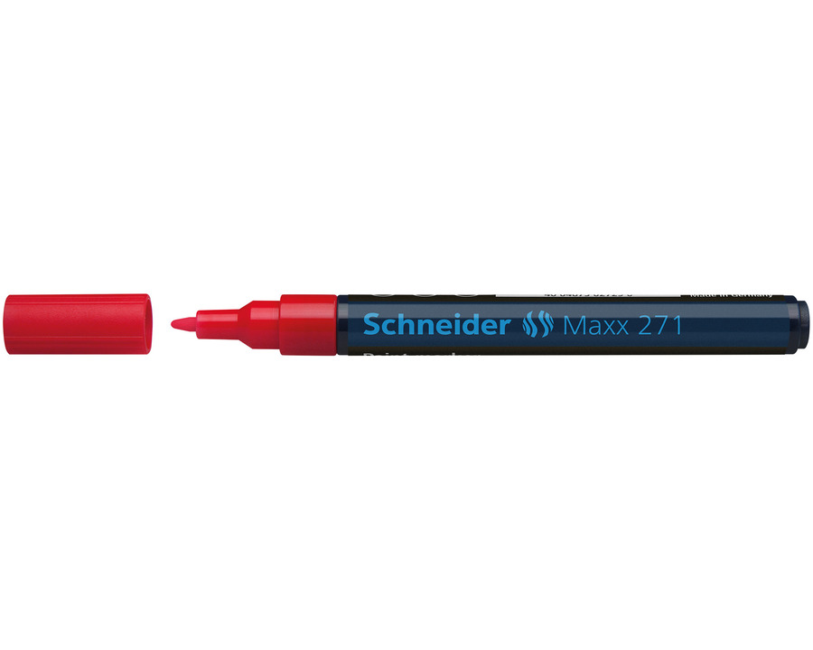 Schneider Lackmarker "Maxx 271" rot 1-2 mm