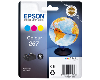 Epson Tintenpatrone 267 dreifarbig 6,7ml