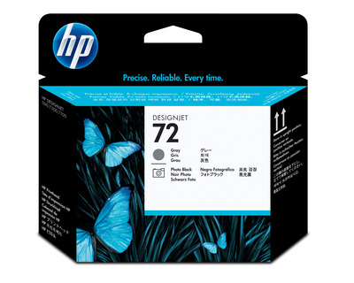 HP Druckkopf 72 fotoschwarz, grau 130ml