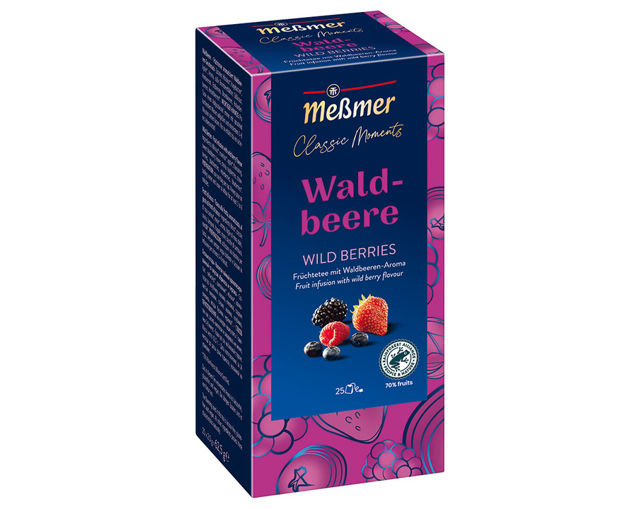 Meßmer Tee "Classic Moments" Waldbeere 25St.