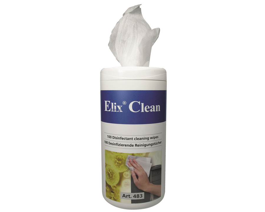ECS Desinfektionstücher "ElixClean", für Oberflächen 100St.
