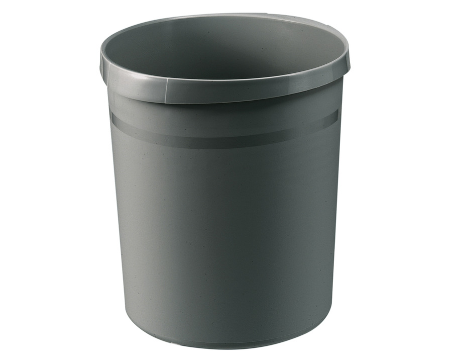 Han Papierkorb "Grip" dunkelgrau 18 Liter