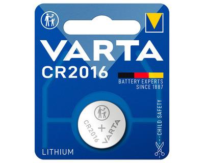 Varta Knopfzelle "Lithium Coin" CR2016 3 V 90 mAh