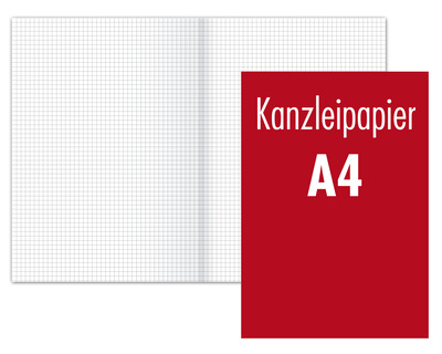 Kanzleipapier A3 kariert (Lineatur 22) 10Bl.