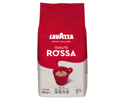 Lavazza Kaffee "Qualita Rossa" Arabica & Robusta ganze Bohnen 1.000g