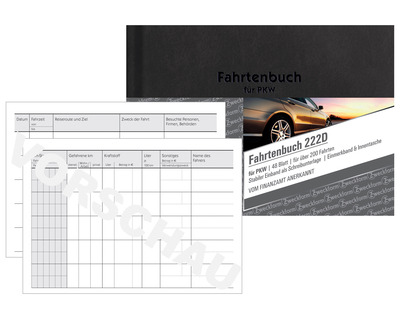 Avery Zweckform Fahrtenbuch A6 "Design" 48 Blatt