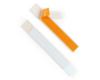 Durable Beschriftungsschilder "Labelfix" transparent 200 x 30 mm 5St.