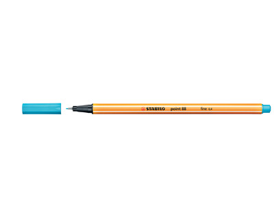 Stabilo Fineliner "Point 88" azurblau 0,4 mm
