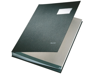 Leitz Unterschriftenmappe A4 schwarz 20 Fächer