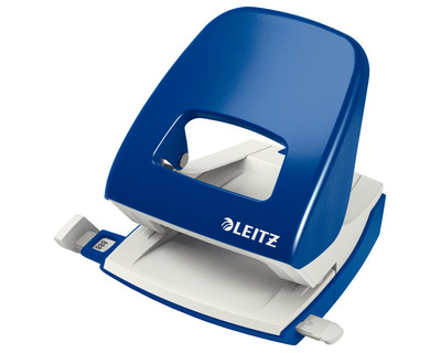 Leitz Locher "NeXXt Metall" blau 30 Blatt