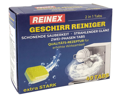 Reinex Geschirrspül-Tabs 40St.