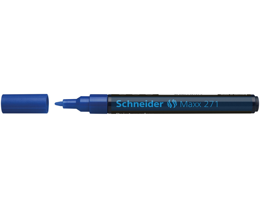Schneider Lackmarker "Maxx 271" blau 1-2 mm