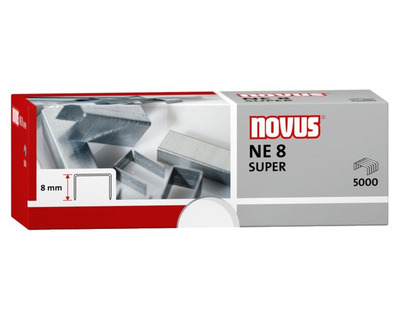 Novus Heftklammern NE8 verzinkt 5000St.
