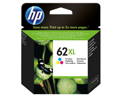 HP Tintenpatrone 62XL dreifarbig 300 Seiten