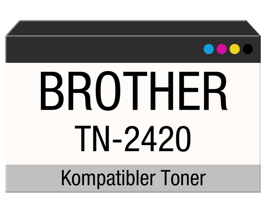 Rebuilt-Toner, Brother TN-2420 schwarz 3.000 Seiten