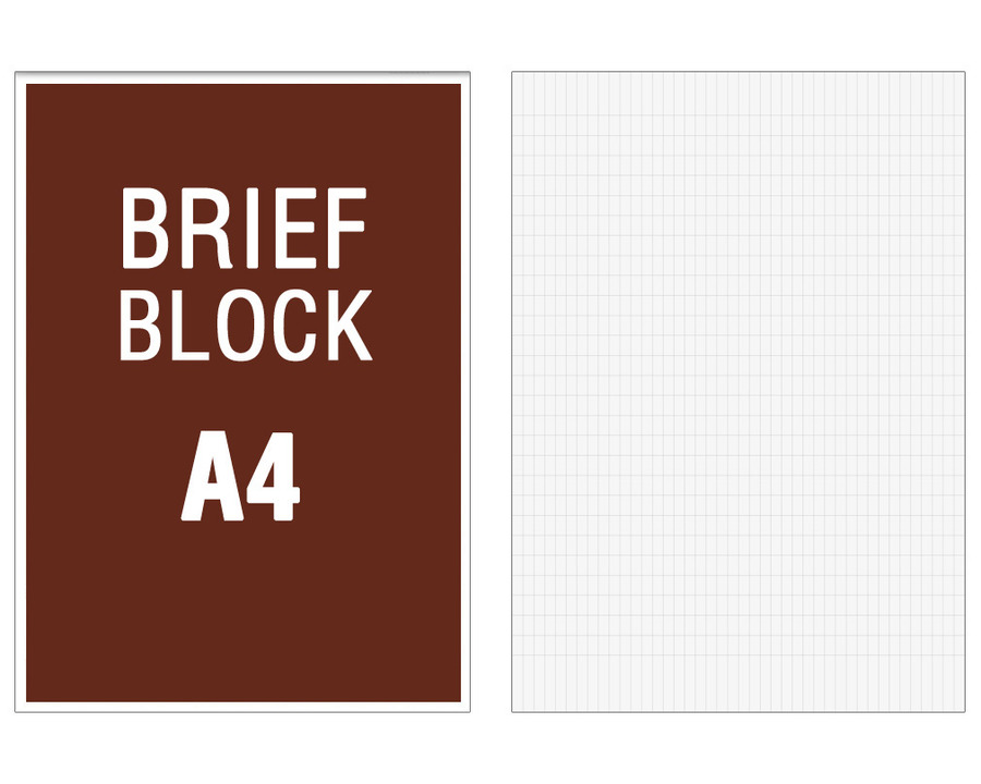 Briefblock A4 rautiert (Lineatur 23) 70g/m² 50Bl.