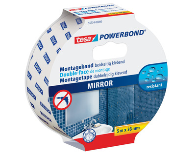 Tesa Montageband "Powerbond" Mirror 38 mm x 5 m