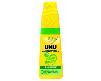 Uhu Alleskleber "flinke flasche ReNature" 40g