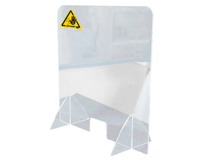Djois Hygieneschutzwand transparent 80 x 75 cm