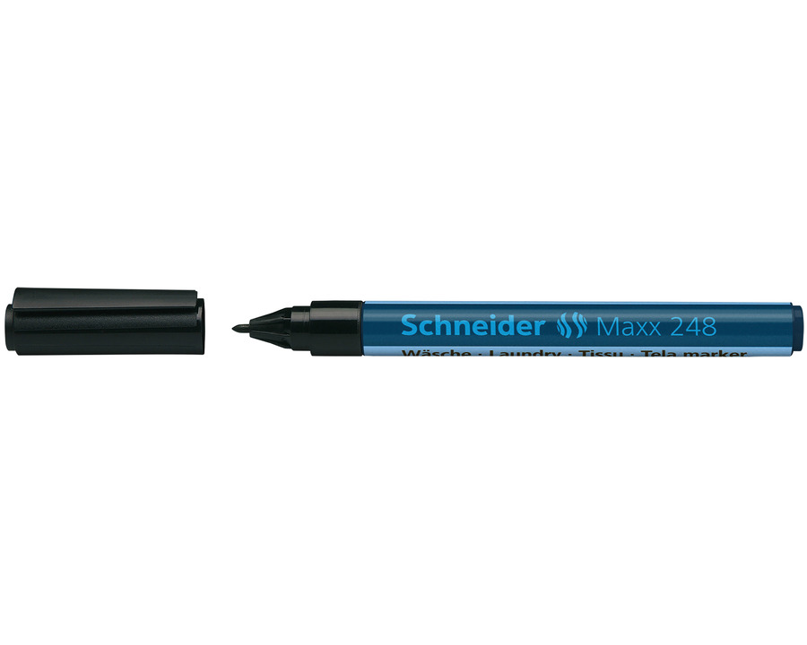 Schneider Wäschemarker "Maxx 248" schwarz 1 mm