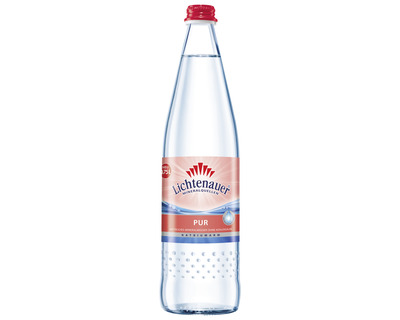 Lichtenauer Mineralwasser "Pur" ohne Kohlensäure 0,75 Liter 12St.