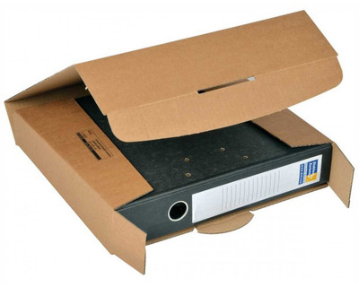 Colompac Ordner-Wickelverpackung braun 322 x 288 x 50 mm