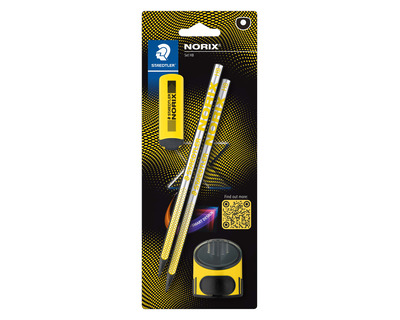 Staedtler Bleistift-Set "Norix" gelb HB 2,3 mm