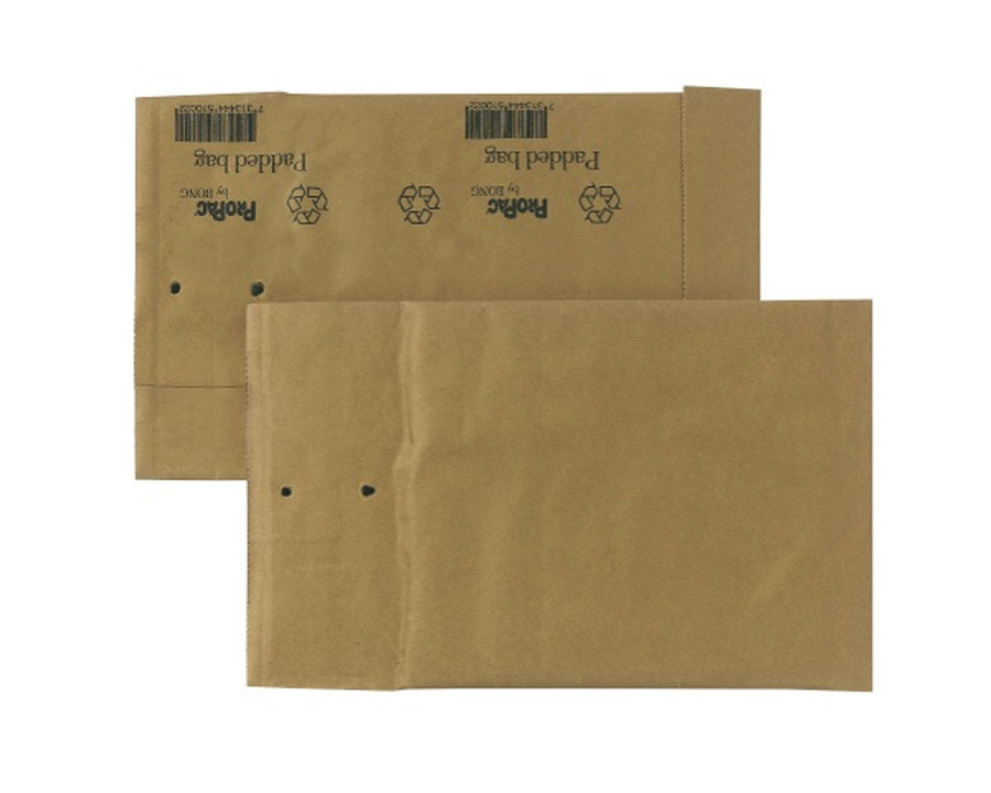 Bong Papierpolstertasche "Padded Bag", Gr.3 braun 200 x 310 mm