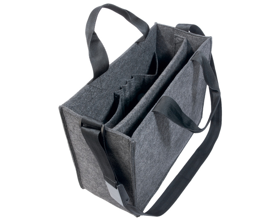 Sigel Tragetasche "Desk Sharing Bag Classic" anthrazit 360 x 280 x 150 mm