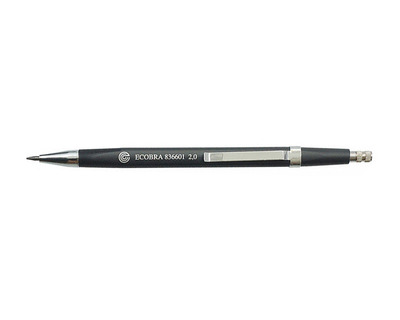 Ecobra Fallbleistift HB schwarz 2,0 mm
