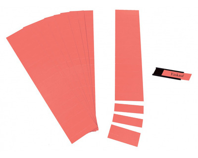 Ultradex Einsteckkarten rot 70 x 12 mm 220St.