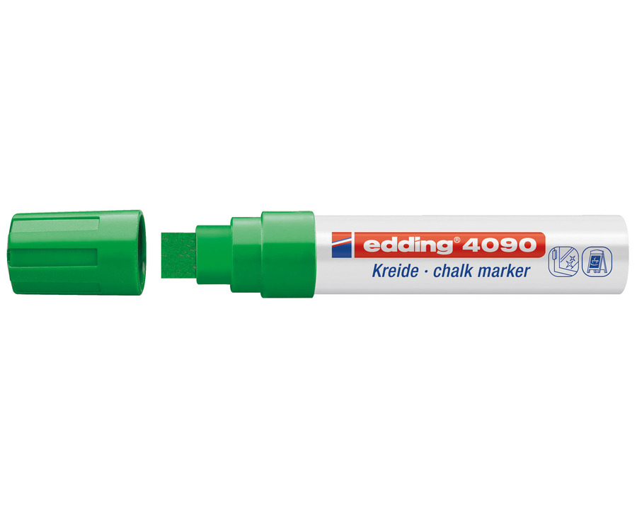 Edding Kreidemarker 4090 grün 4-15 mm Keilspitze