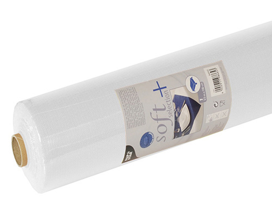 Papstar Tischdecke "Soft Selection Plus" weiß 118 cm x 25 m