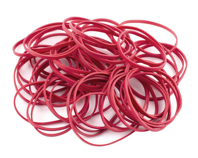 Gummiringe rot Ø40mm 1.000g