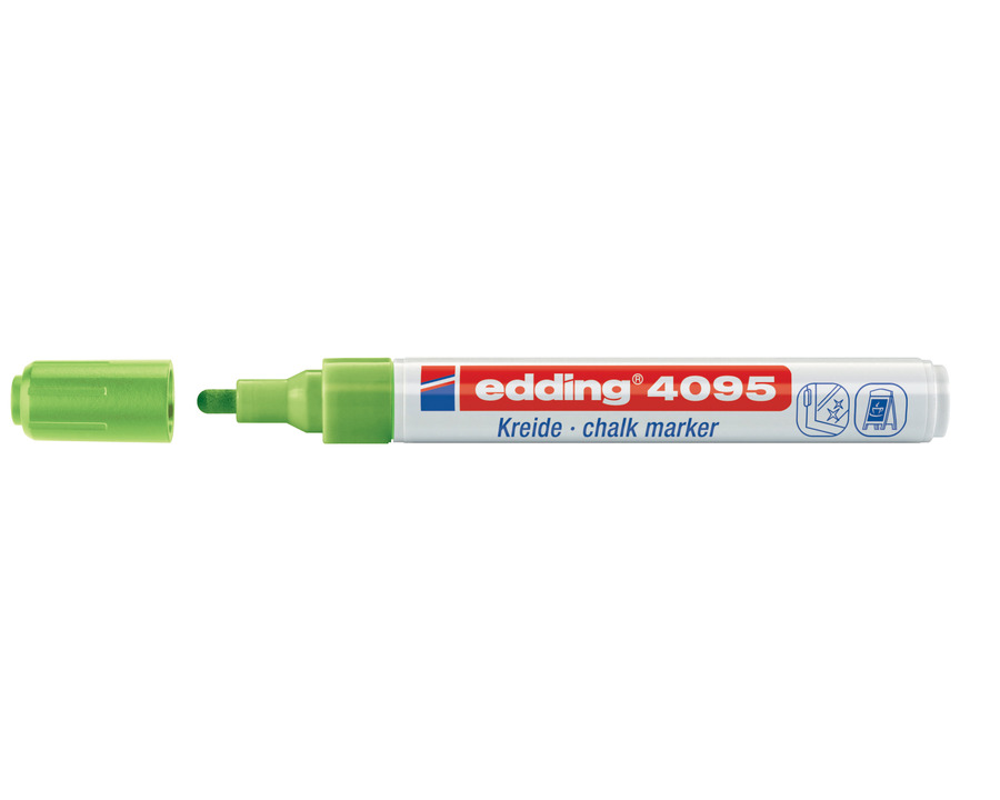 Edding Kreidemarker 4095 hellgrün 2-3 mm Rundspitze