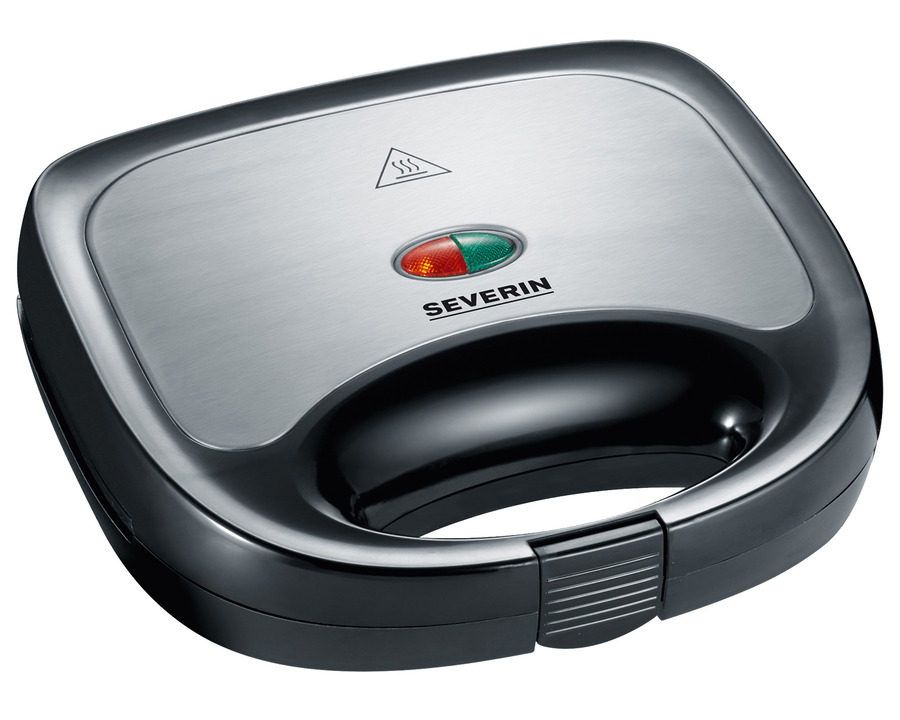 Severin Sandwich-Toaster "SA2969" schwarz/silber 600 W