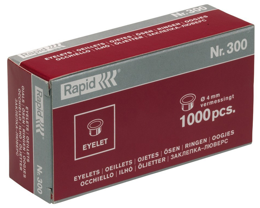 Rapid Ösen Nr. 300 Ø4mm 1.000St.