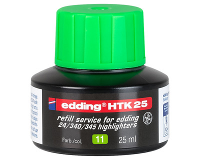 Edding Nachfülltinte "HTK 25" hellgrün 25ml