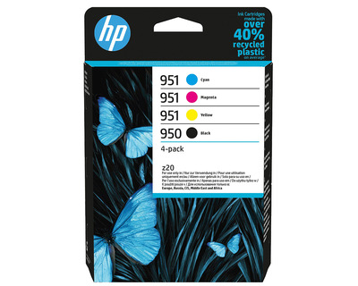 HP Tintenpatrone 950/951, Multipack CMYK 4St.