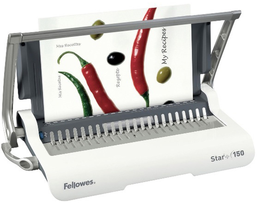 Fellowes Plastikbindegerät "Star 150" 12 Blatt