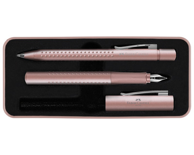 Faber-Castell Schreibset "Grip 2011" pale rose
