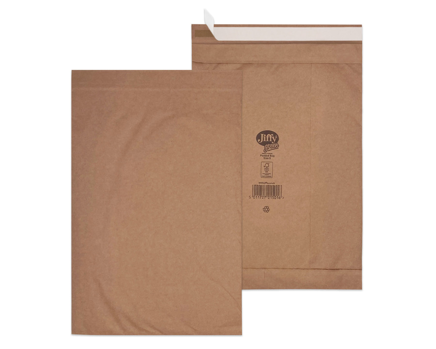 Mayer Bestpac Papierpolstertasche "Jiffy", Gr.5 braun 245 x 381 mm 100St.