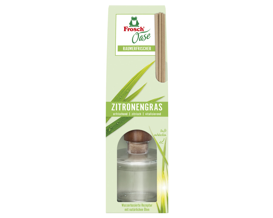 Frosch Lufterfrischer "Oase" Zitronengras 90ml