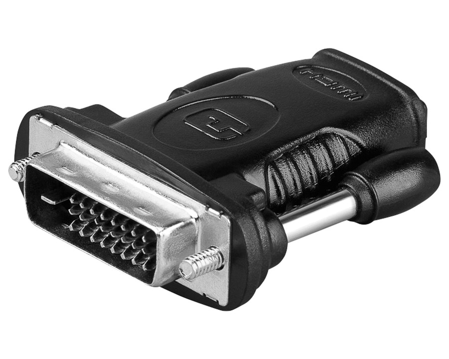 Goobay Adapter HDMI/DVI schwarz