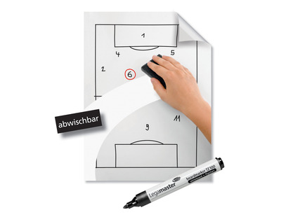 Legamaster Flipchart-Folie "Magic Chart", blanko blanko 60 x 80 cm 25Bl.