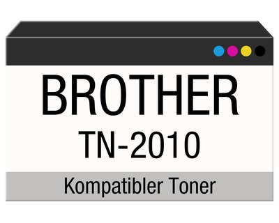 Rebuilt Rebuilt-Toner, Brother TN-2010 schwarz 1.000 Seiten