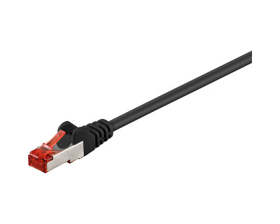 Goobay Patchkabel Cat6 schwarz 5,0 m