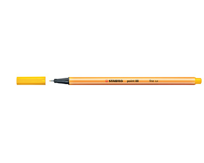 Stabilo Fineliner "Point 88" gelb 0,4 mm