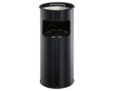 Durable Abfalleimer, mit Ascher schwarz 17 Liter