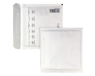 Luftpolstertasche für CDs weiß 165 x 180 mm 5St.